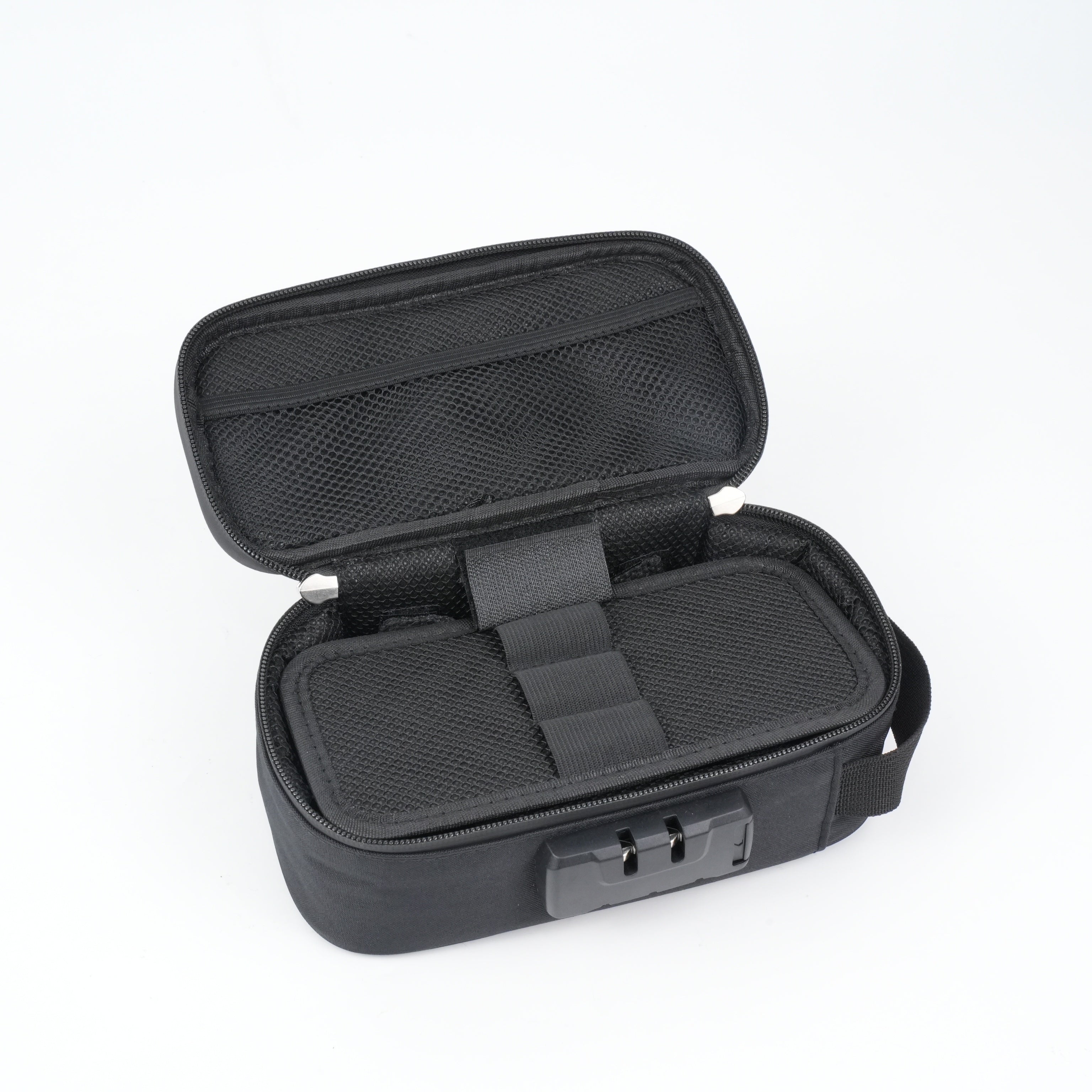 Toiletry Travel Bag – Water-Repellent – Zipper Closure – With Combination Lock – Portable