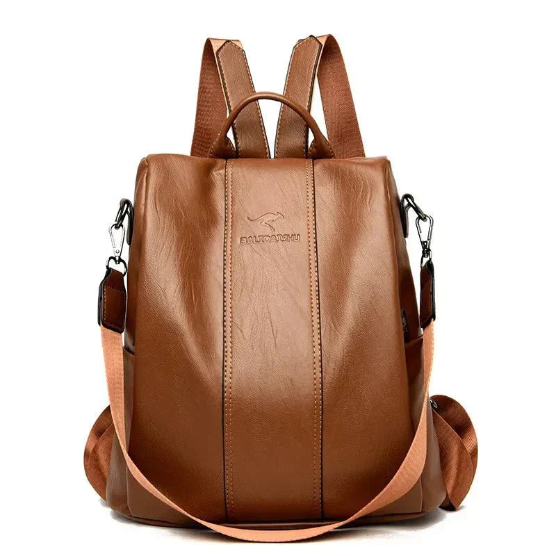 Kangaroo Backpack - Women's Leather Backpack