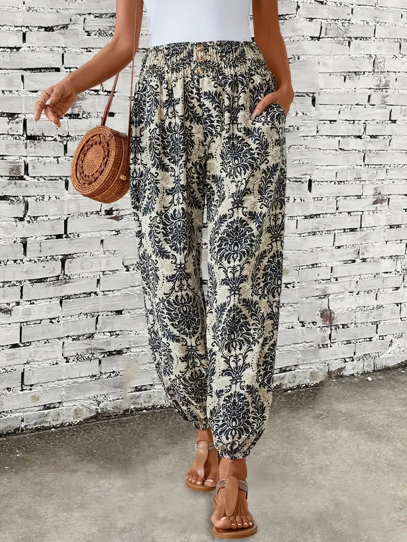 Henriky | Boho pants with high waist