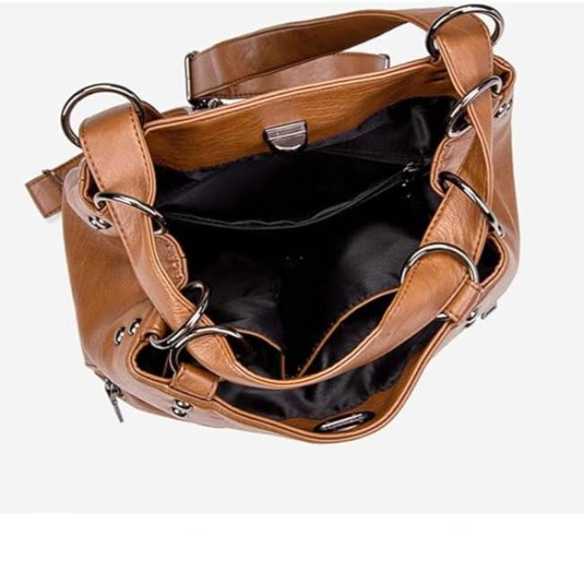 Elena | Vintage Convertible Travel Backpack for Women - Stylish & Versatile