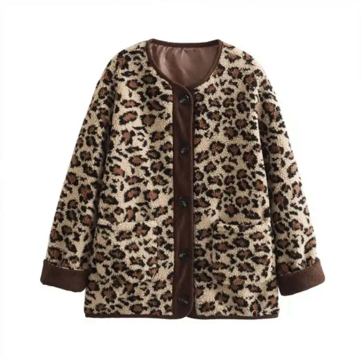 Livia™ Trendy Leopardprint Jacket - Feel Confident and Unique
