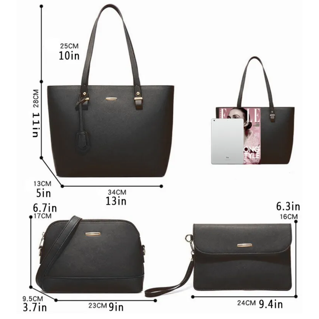 Lola Bag - Women 4-in-1 Shoulder Bag - Multifunctional and Stylish