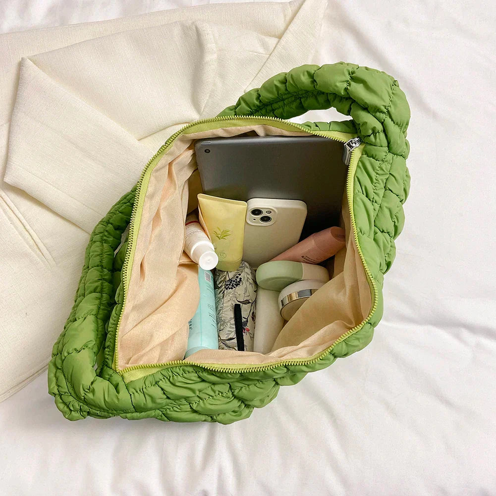 Jil puffer Bag - Women Puffed Shoulderbag - Trendy