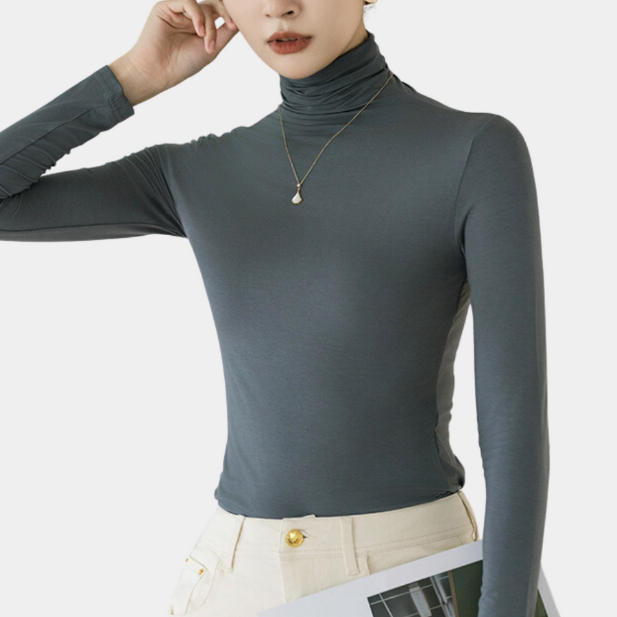 Liriana - Fashionable Turtleneck Sweater for Women