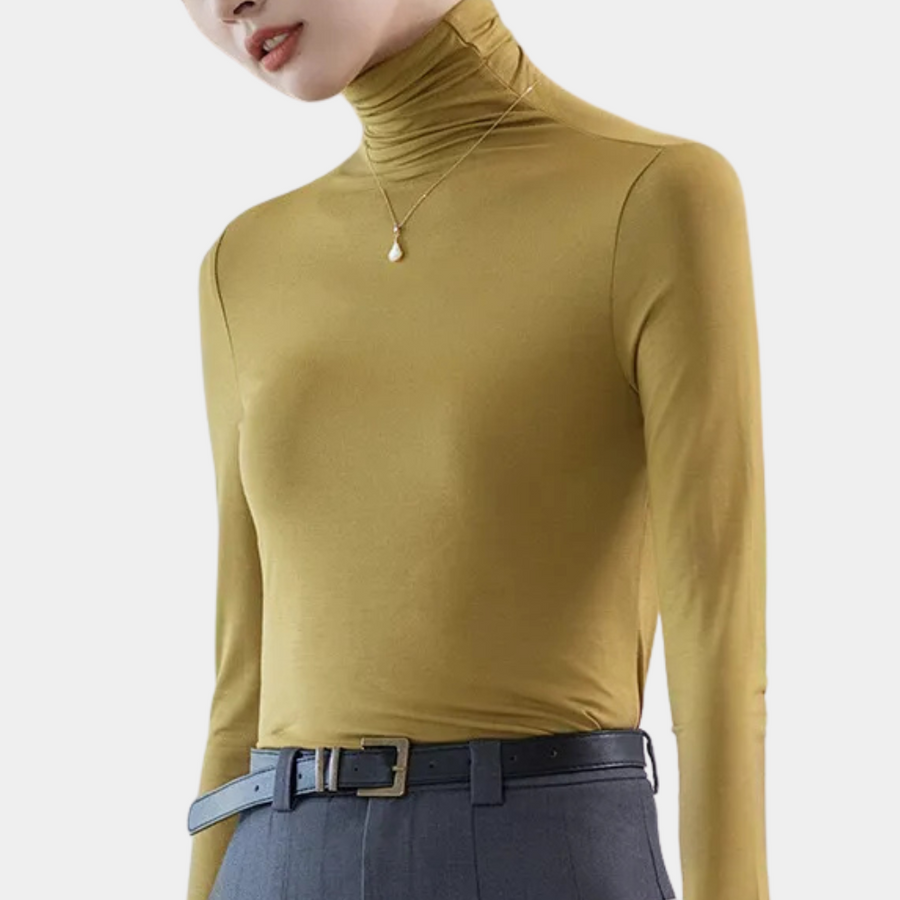Liriana - Fashionable Turtleneck Sweater for Women