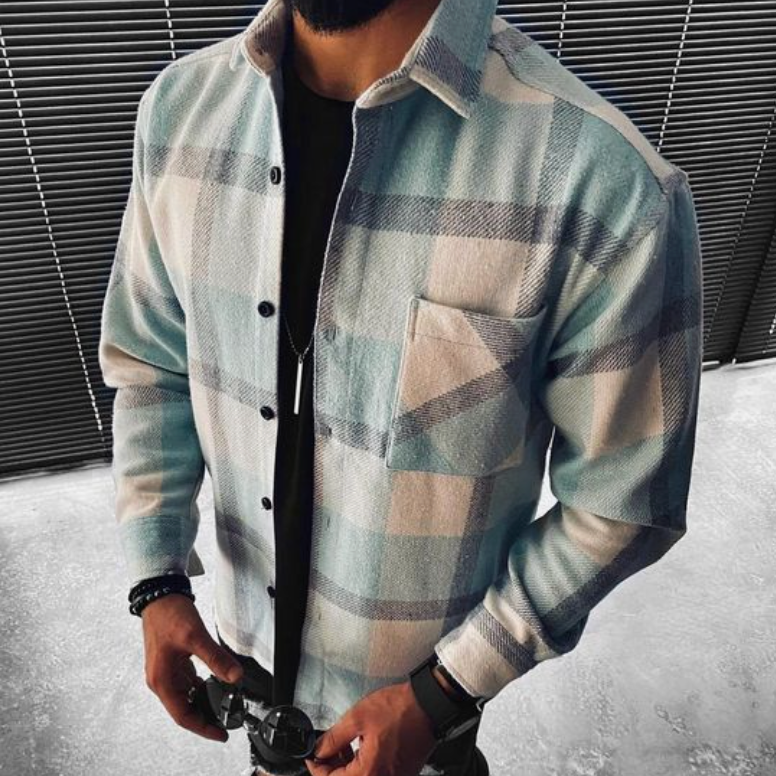 Lukan | Stylish Checked Shirt For Men