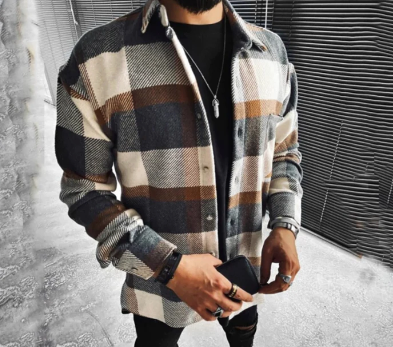 Lukan | Stylish Checked Shirt For Men