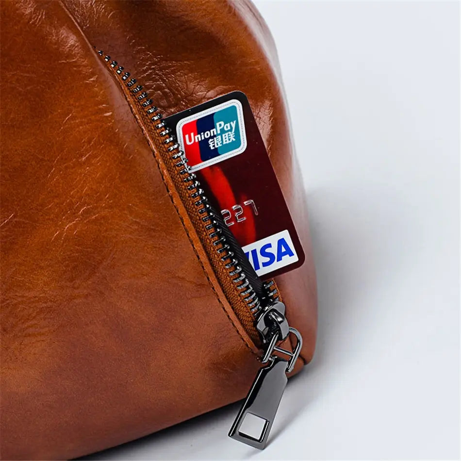 Laure™ Luxury Leather Bag - Elegant Handbag for Women