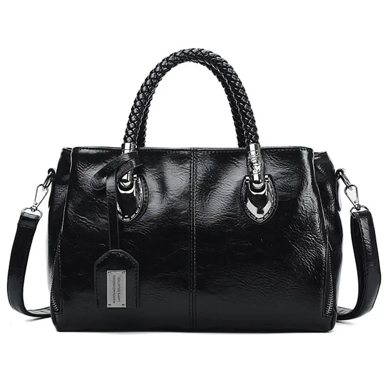 Laure™ Luxury Leather Bag - Elegant Handbag for Women