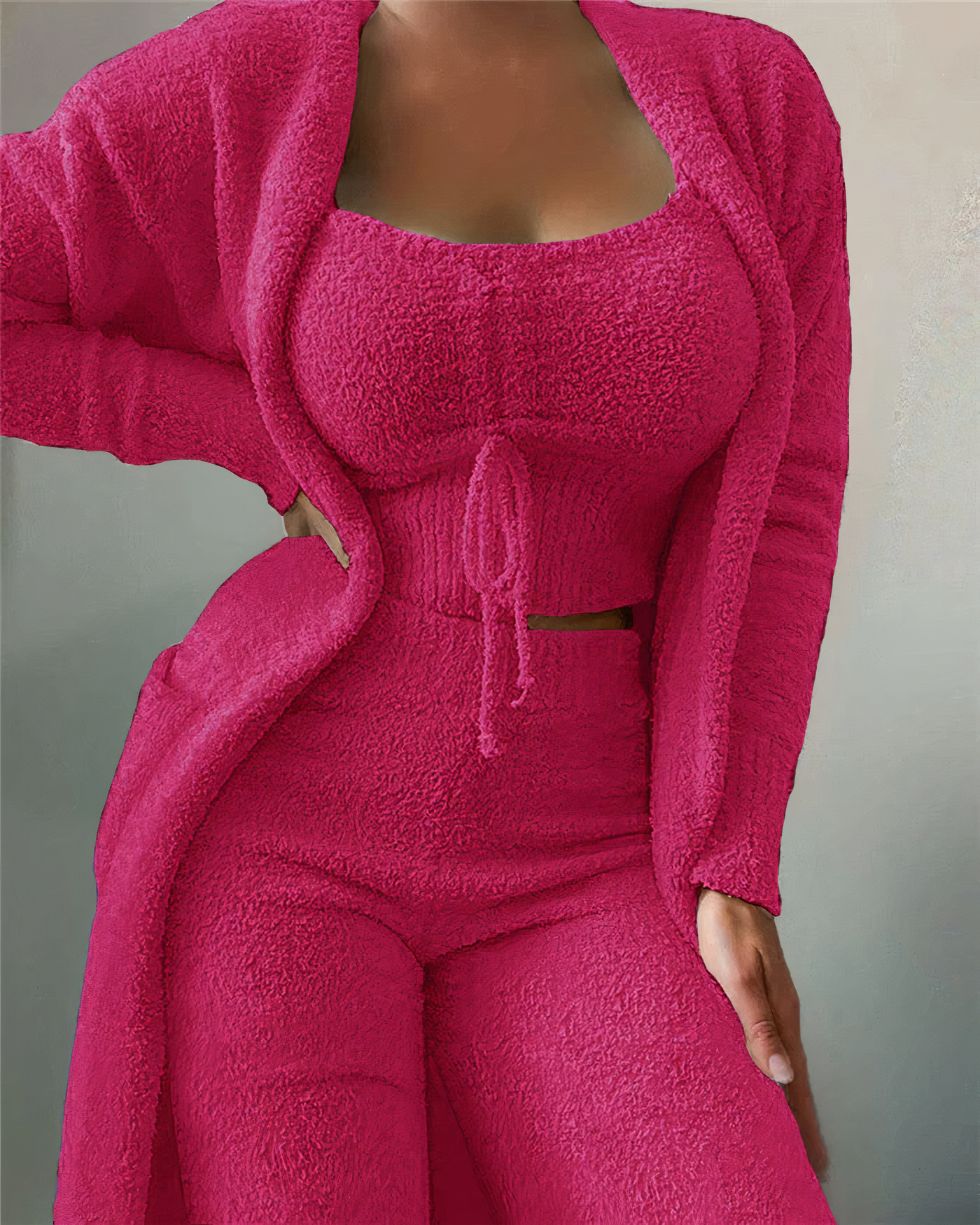Jade | Winter 3-piece pajama set