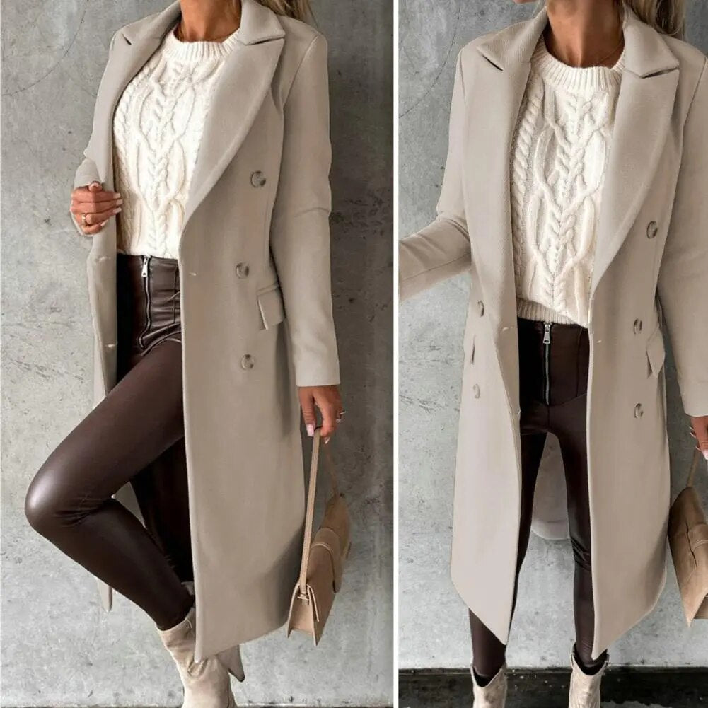 Long Autumn Coat for Women