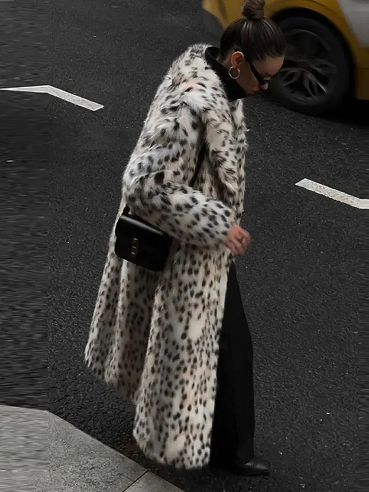 Leopard print Trenchcoat for women