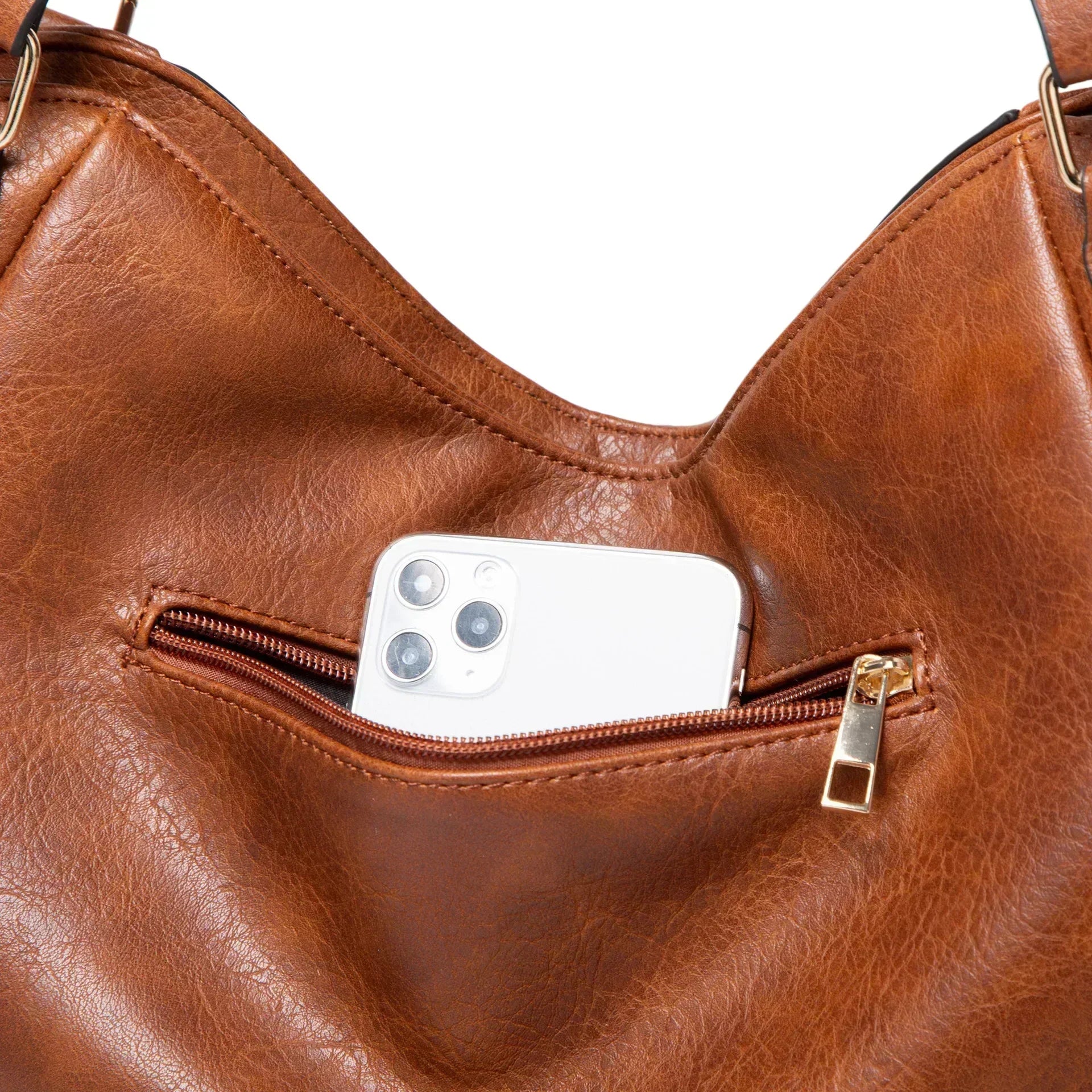 Isolde™ Premium Leather Bag - Timeless Design for Women