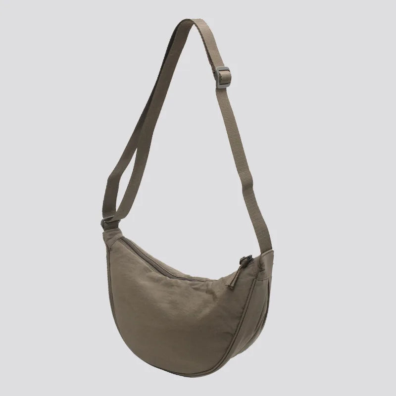 Ladies Crossbody Bag – Cotton – Adjustable Strap – Lightweight – Casual Use