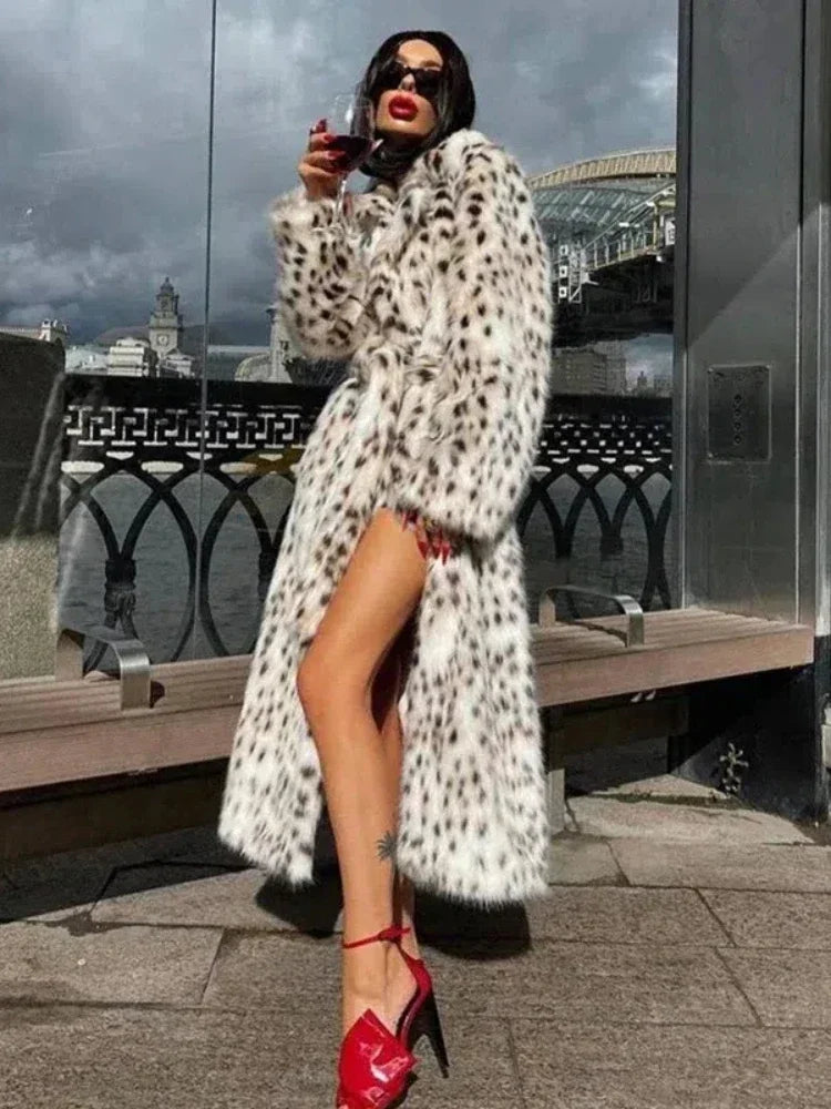 Leopard print Trenchcoat for women