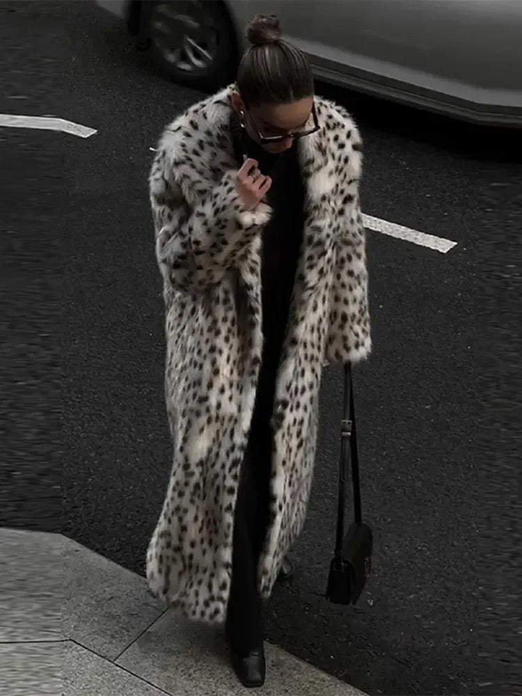 Leopard print Trenchcoat for women