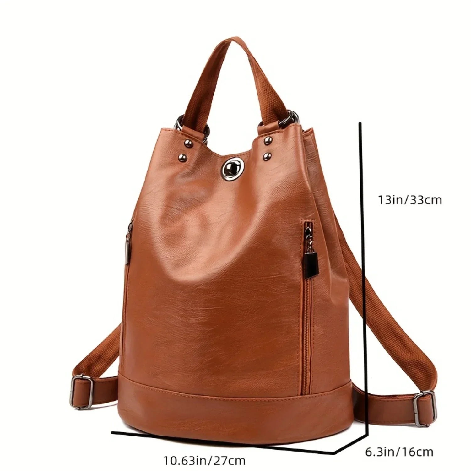 Elena | Vintage Convertible Travel Backpack for Women - Stylish & Versatile