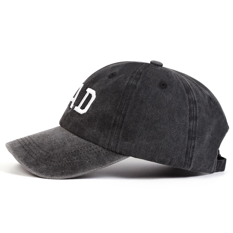 George Relaxed Fit Baseball Cap | Embroidered Washed Effect Cap