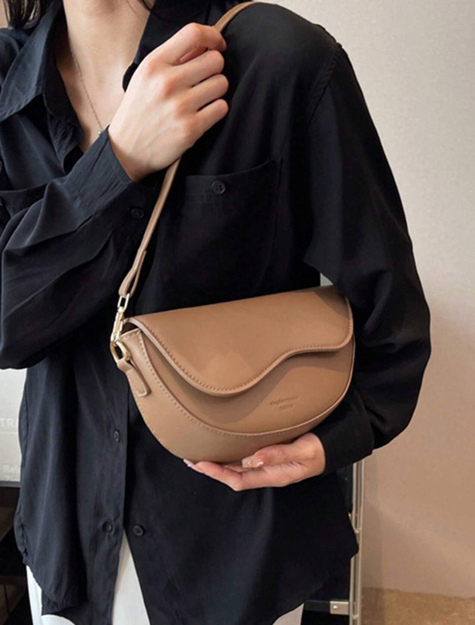 Small leather saddle bags
