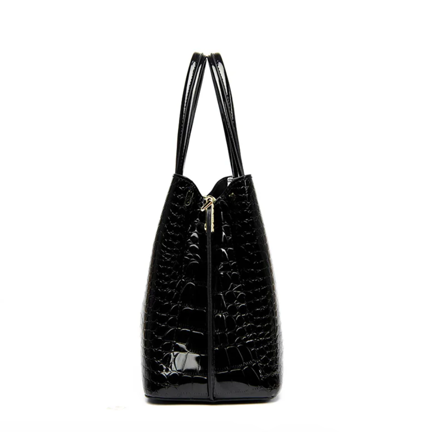 Luxury black handbag
