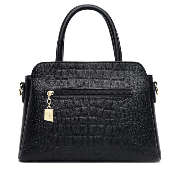 Luxury black handbag