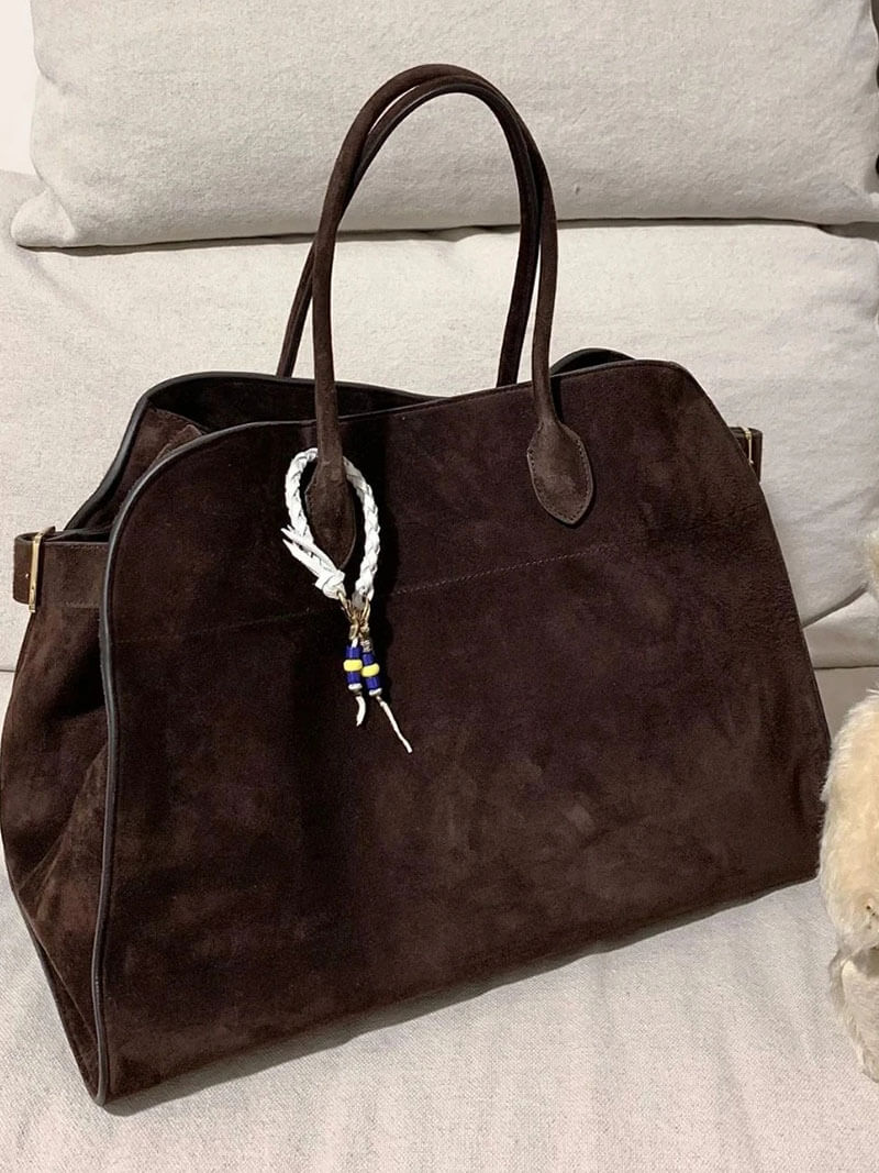 Laurin Vintage bag of Leather and Suede