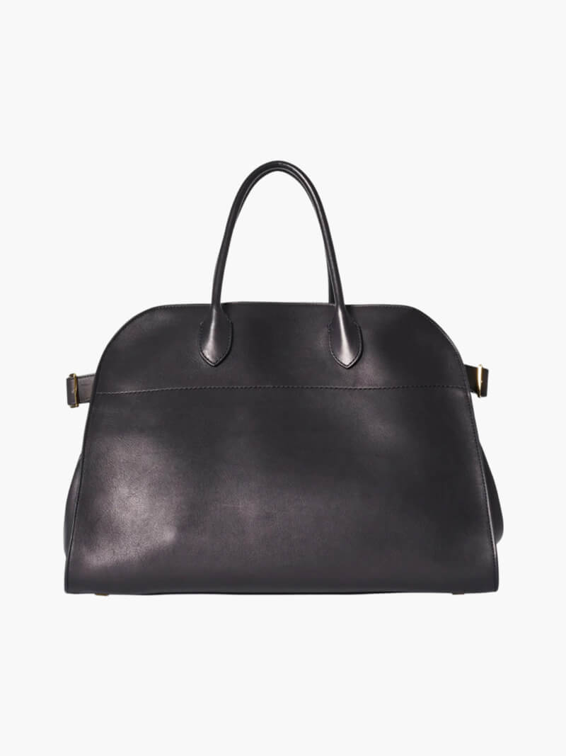 Ladies Handbag - Luxury Suede - Large Structure - Elegant Dome Shape - Functional Design