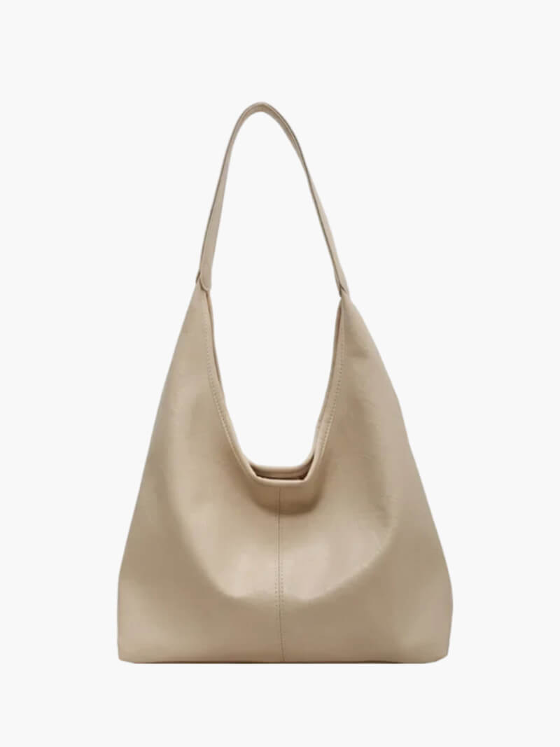 Women's shoulder bag - stylish leather bag
