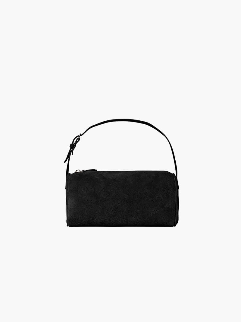 Women's Shoulder Bag - Suede - Adjustable Strap - Zipper Closure - Stylish & Functional