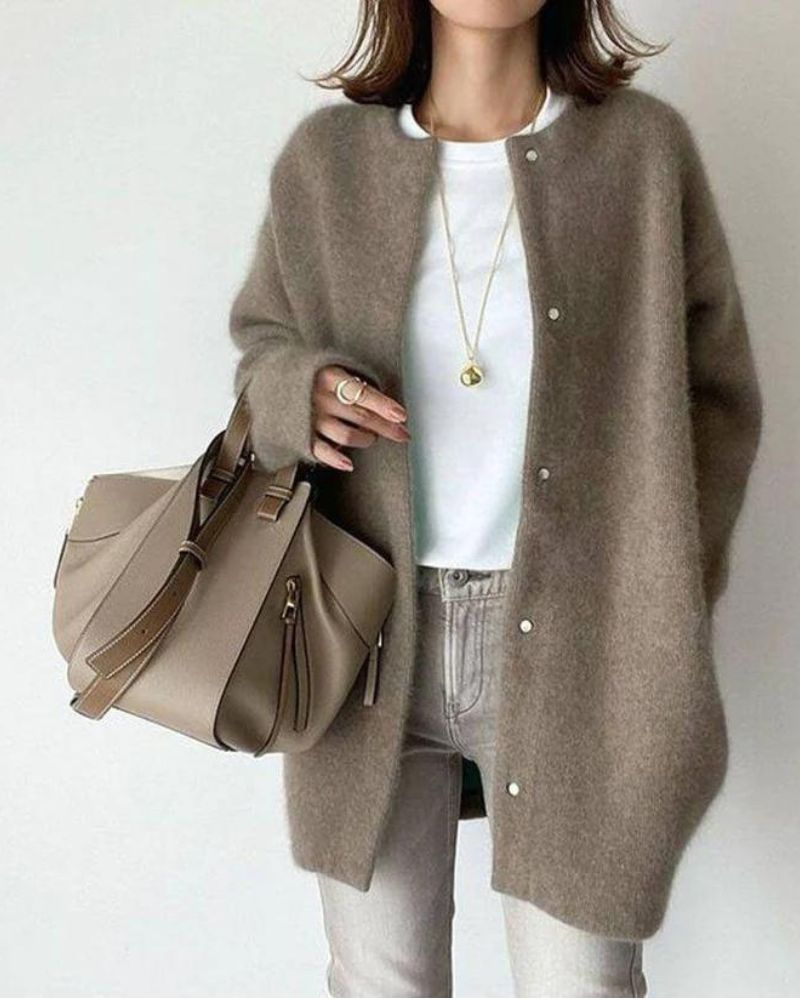 Isabel - elegant woolen cardigan