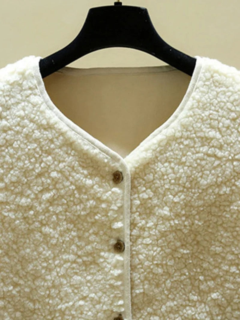 Nadine - luxurious sleeveless wool vest