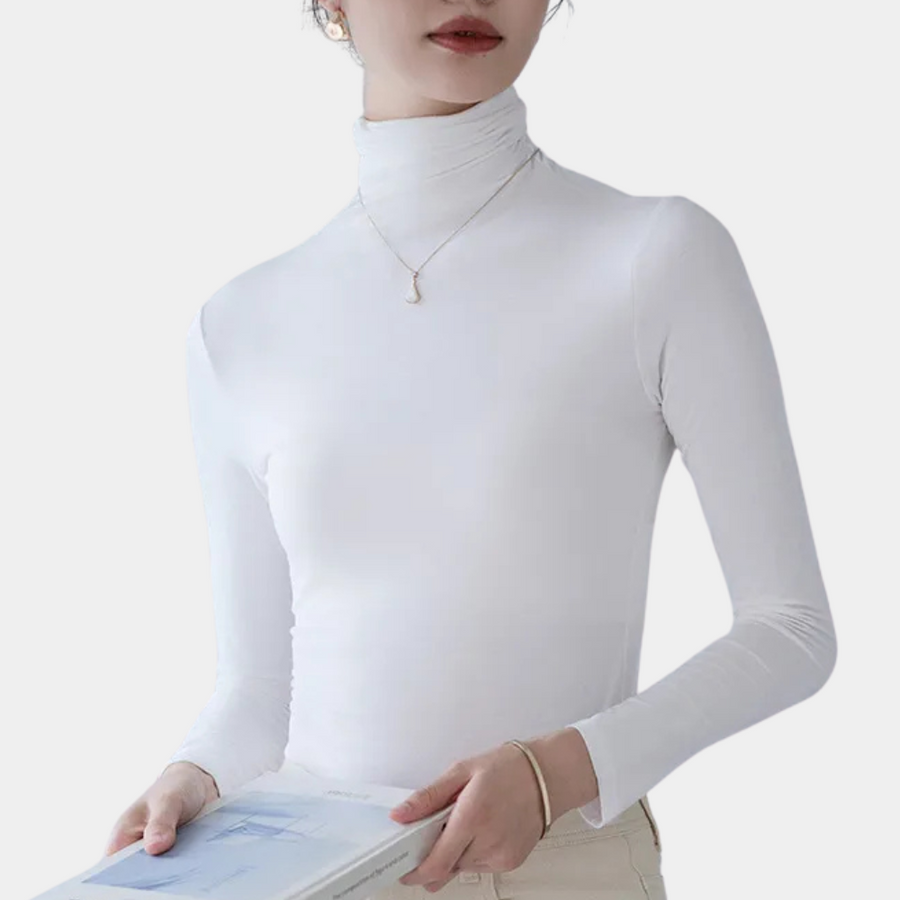 Liriana - Fashionable Turtleneck Sweater for Women