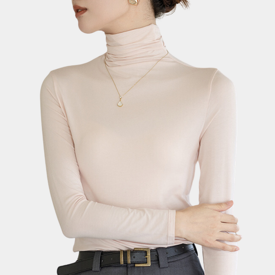 Liriana - Fashionable Turtleneck Sweater for Women