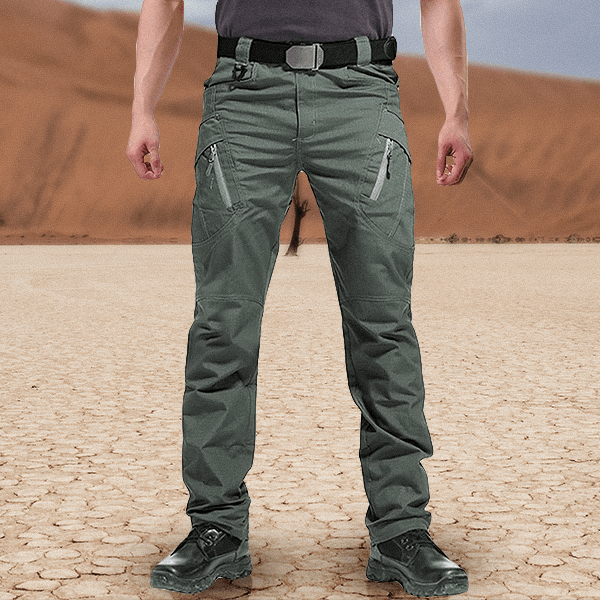 Men's Cargo Pants – Relaxed Fit – Sustainable Fabric – Multiple Pockets – Outdoor Style