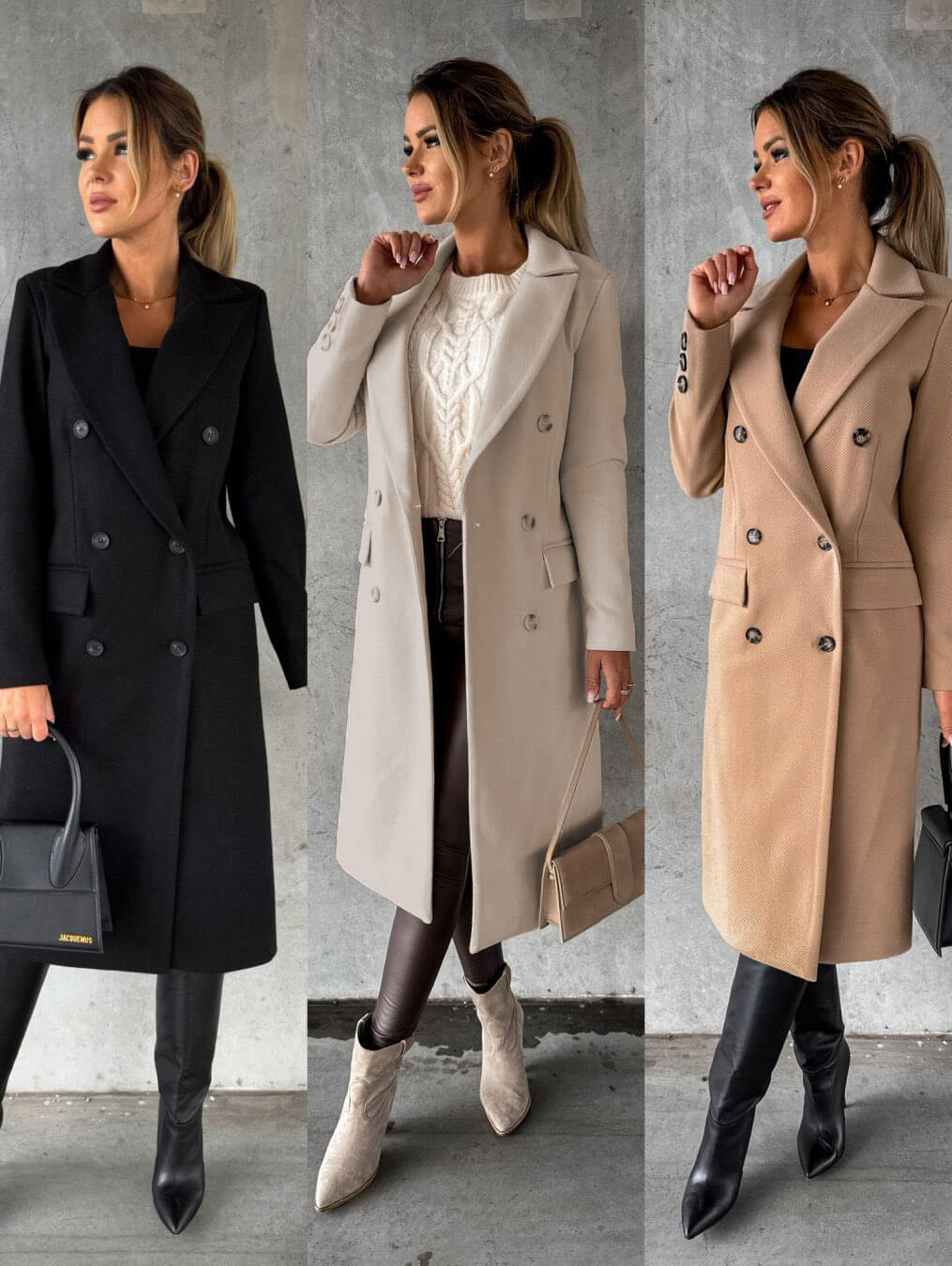 Long Autumn Coat for Women