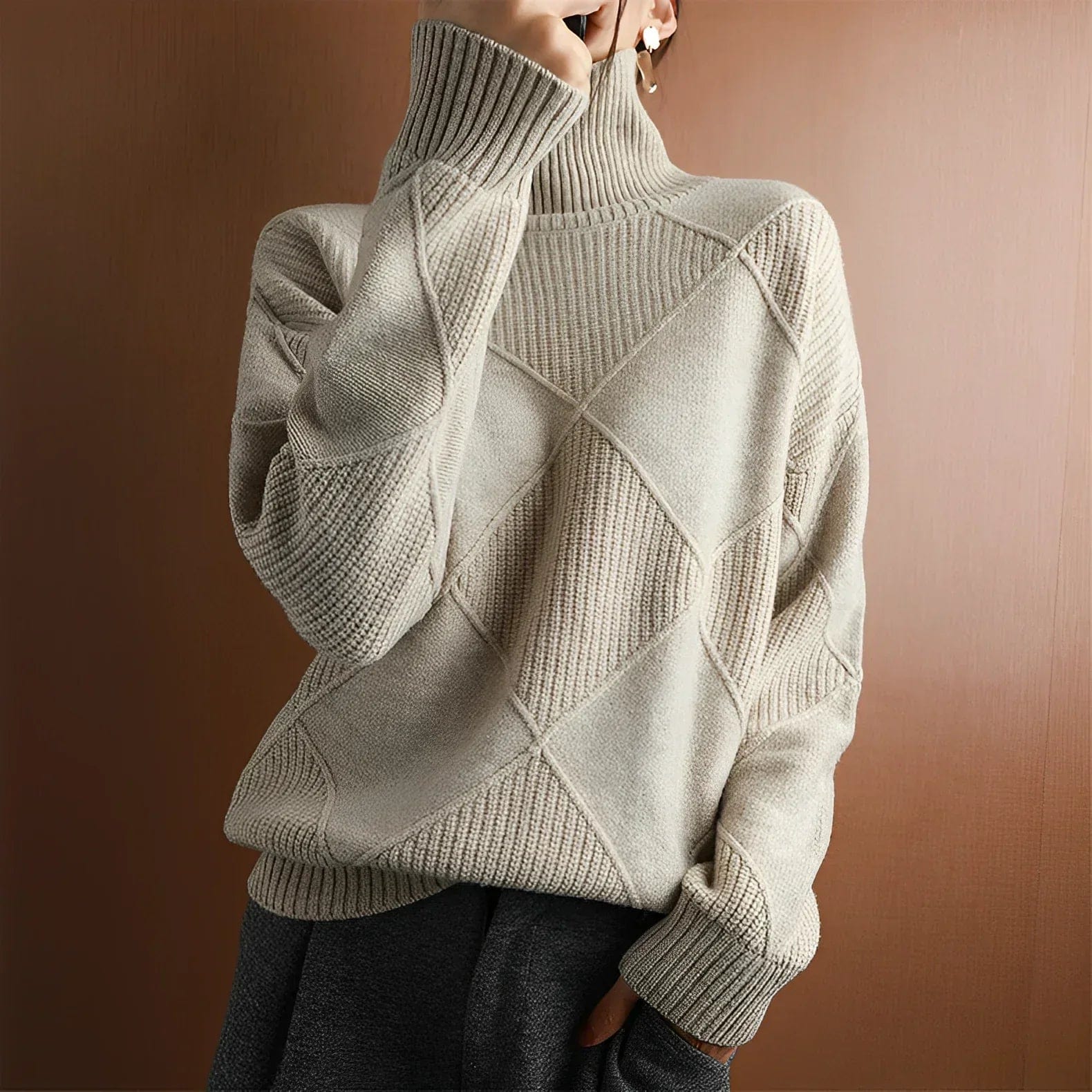 Marie turtleneck of cashmere