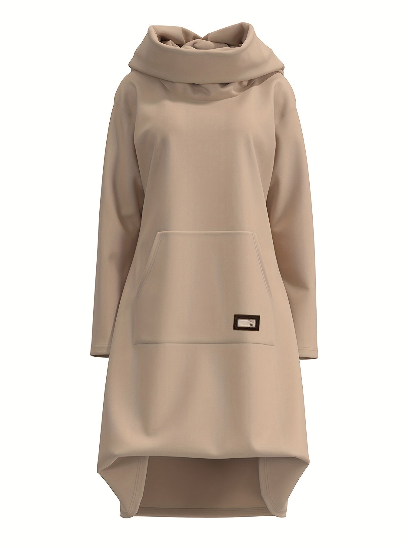 Laurel - Sweater dress with hood