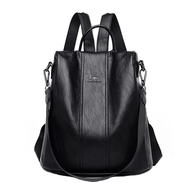 Kangaroo Backpack - Women's Leather Backpack